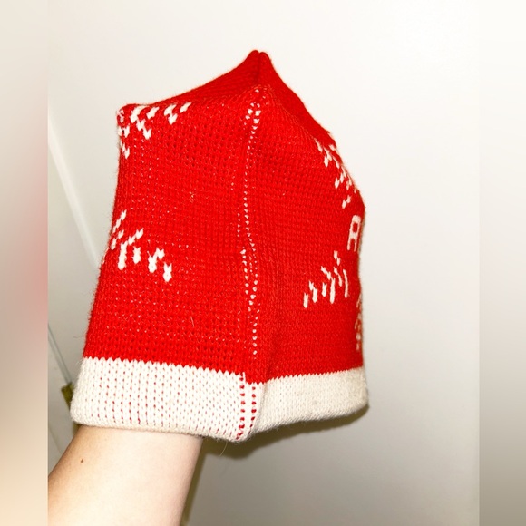 VINTAGE 💯 Virgin Wool HandKnitted Ski Beanie By Ski Country ALTA ⛷️🚠 Utah Resort - Picture 4 of 8